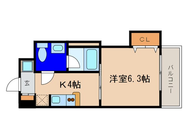 ヴォ－ルレ－ベンの物件間取画像